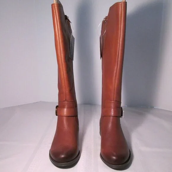 Naturalizer Leather Jaya Wide Calf Riding Boot NWT Sz 6 - Picture 8 of 13